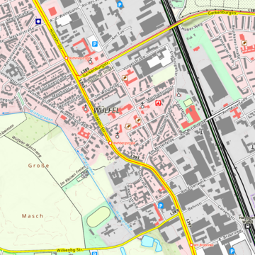 Amtliche Präsentation 1 : 10 000 (AP10) farbig